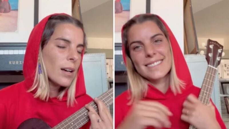 Maite Orsini gera uma onda de comentários ao pedir ajuda devido à perda de seu ukulele