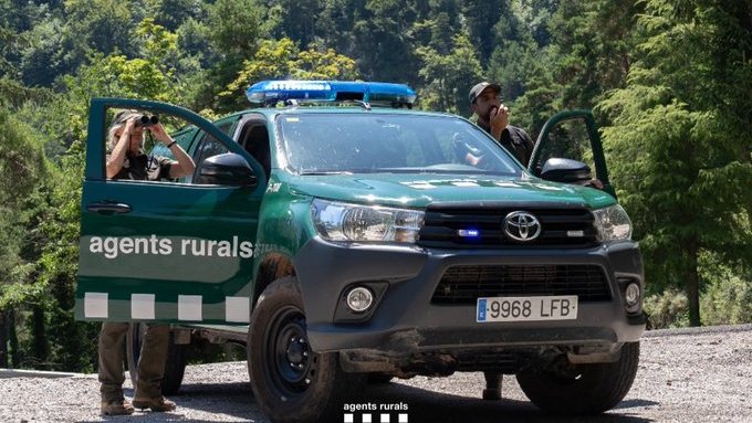 Os agricultores pedem à Generalitat que mantenha os veículos equipados para combater a vida selvagem