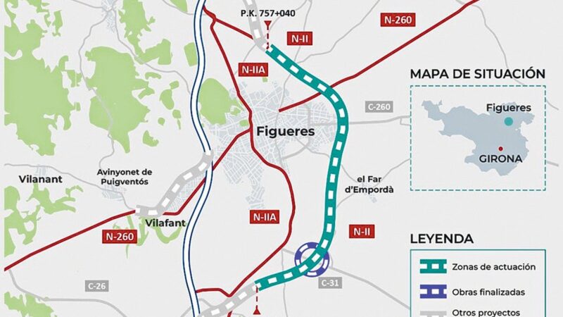 Transportes aprovam traçado do novo Cinturó de Ronda num troço de 8,2 km