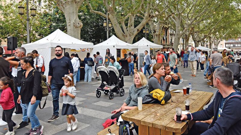 Cerveja artesanal está em exposição em La Rambla