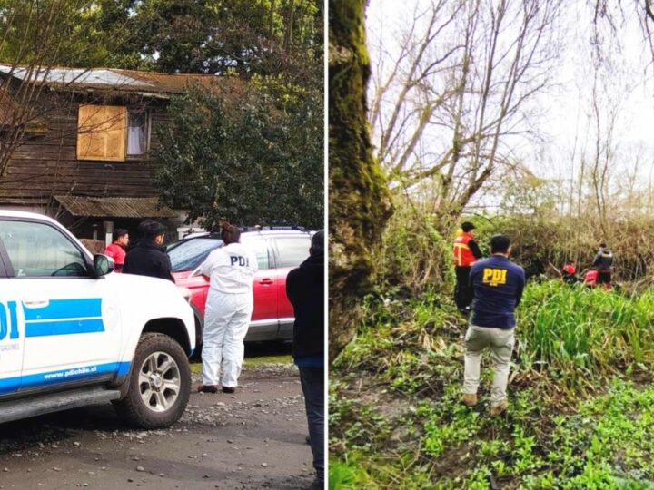 Corpo encontrado em Osorno: investigam se corresponde a um idoso desaparecido