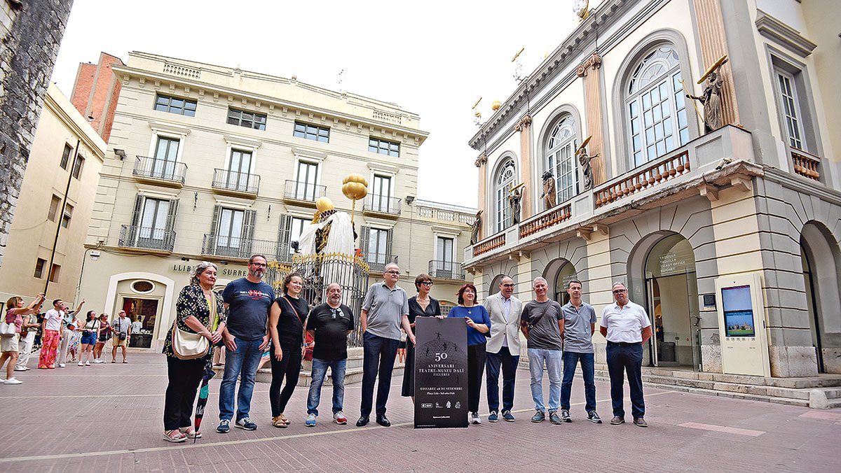 Figueres apresenta os acontecimentos do 50º aniversário do Teatro-Museu Dalí