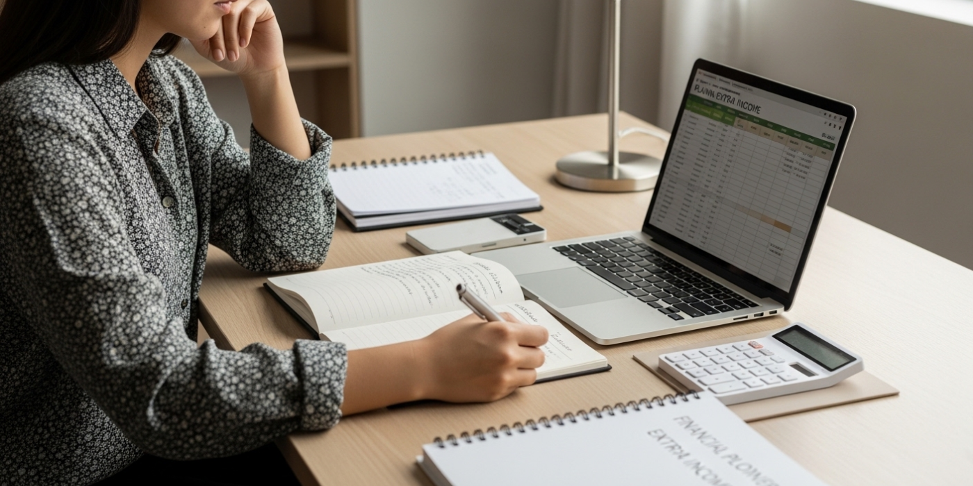 Guia para iniciantes em renda extra e organização financeira