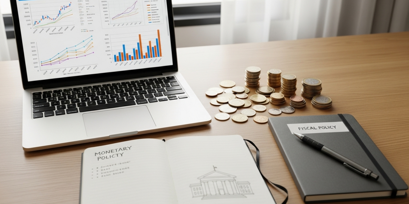 Guia para iniciantes sobre política monetária e política fiscal